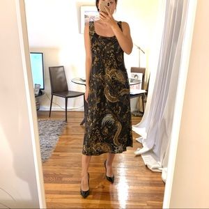 Natori silky midi dress
